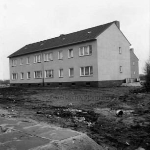 neugebaute Wohnheime für Senioren