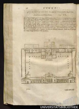 De in desegni case di villa di Alcuni Cap. XV