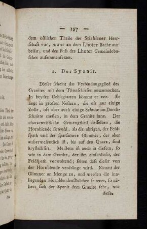 157-159, 2. Der Syenit