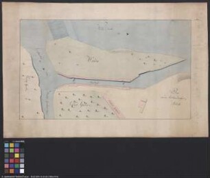 Plan von der Rothenburger Schleuse