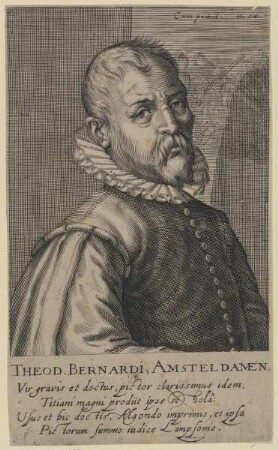 Bildnis des Theod. Bernardi