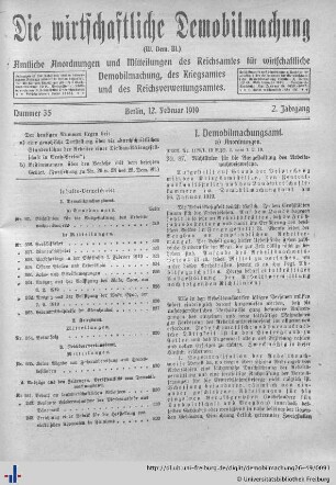 Nr. 35, 12. Februar 1919