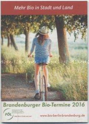 Kalender der Fördergemeinschaft für Ökologischen Landbau Berlin-Brandneburg für das Jahr 2016