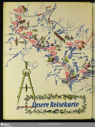 Unsere Reisekarte