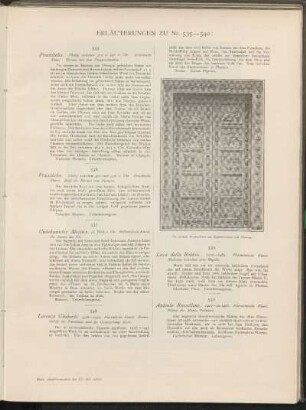 Erläuterungen zu Nr. 535 - 540.