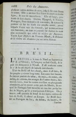 Le Brésil.