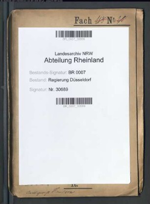 Errichtung eines Gerichtes in Hamborn
