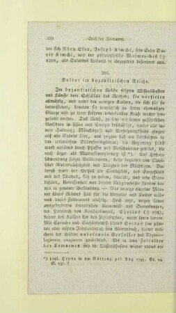396. Kultur im byzantinischen Reiche