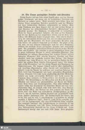 29. Die Dauer geologischer Zeitalter und Perioden