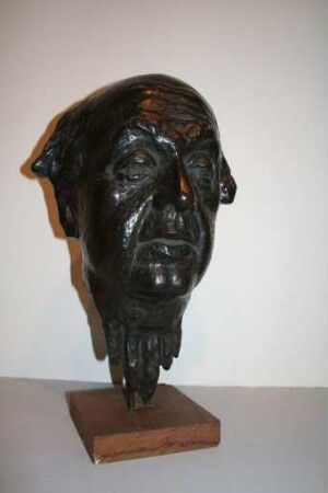 Der Schriftsteller Eugene Ionesco (Der Schlamm)