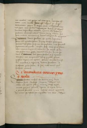 De lectionibus et exercitiis p[ro] utroq[ue] gradu.