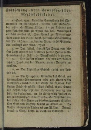 Fortsetzung der chronologischen Merkwürdigkeiten