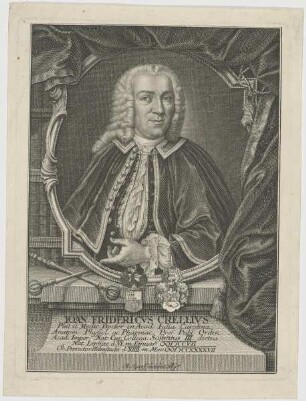 Bildnis des Ioan. Fridericvs Crellivs