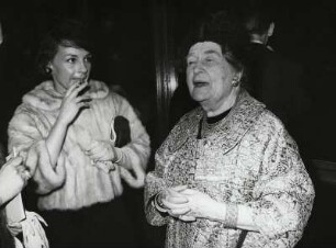 Eröffnung Volksbühne, Luitgard Im, Elsa Wagner