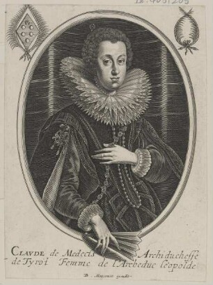 Bildnis der Clavde de Medecis, Erzherzogin von Österreich