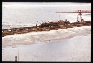 Eidersperrwerk, Verbau Hauptrinne