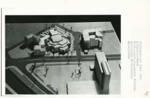 Schauspielhaus, Berlin-Tiergarten (Diplomarbeit bei Willy Kreuer): Modellfoto