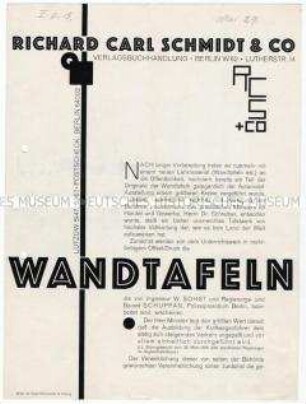 Wandtafeln