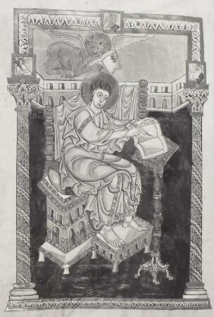 Codex Wittekindeus: Der Evangelist Markus