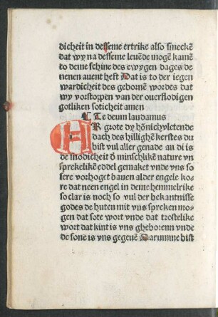 Te deum laudamus