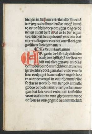 Te deum laudamus