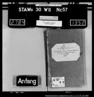 Zivilstandsregister Badenhausen (Kanton Seesen)