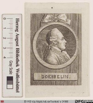 Bildnis Carl Theophilus Doebbelin (Döbelin)