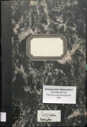 Sterberegister des Standesamtes Enniger/Vorhelm von 1911 (Urkunden-Nr. 1-76), von 1912 (Urkunden-Nr. 1-52) und von 1913 (Urkunden-Nr. 1-76)
