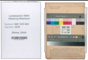 Entnazifizierung Ulrich Brixius , geb. 02.08.1909 (Reg.Baurat)