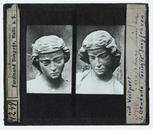 Straßburg, Münster : Südliches Westportal, linkes Gewände, Törichte Jungfrauen