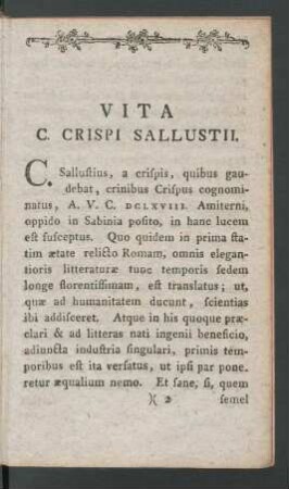 Vita C. Crispi Sallustii