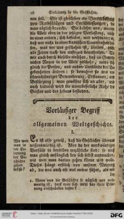 Vorlaeufiger Begriff der allgemeinen Weltgeschichte