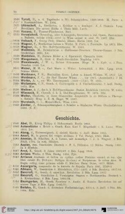 Geschichte (Nr. 2541-2785)