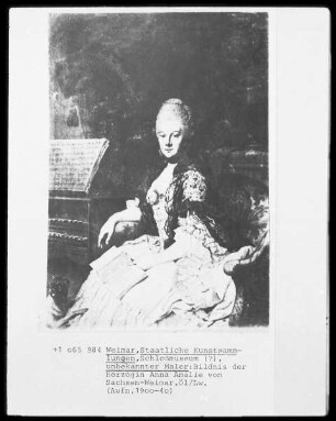 Bildnis der Herzogin Anna Amalie