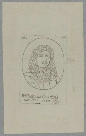 Bildnis des Wilhelmus Courtois