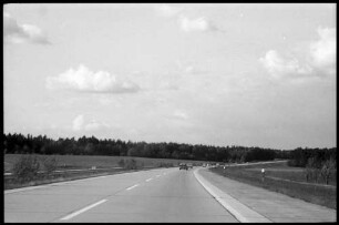Autobahn durch die Lüneburger Heide