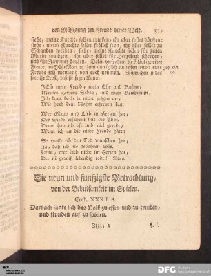 Die neun und fünfzigste Betrachtung [...]