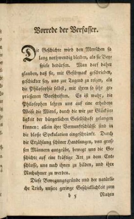 b5r-b8v, Vorrede der Verfasser.-Verzeichniß,...