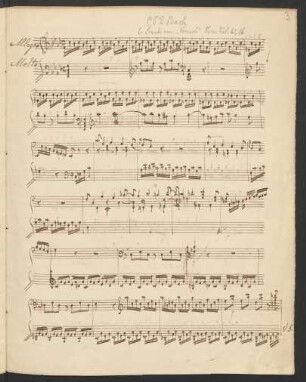 Sonaten. Auszüge (Allegro di molto); clavier; f-Moll; Wq 63.6; H 75