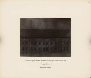 Wohnhausprojekte für die Schleinitzstraße, Braunschweig: Vorderansicht
