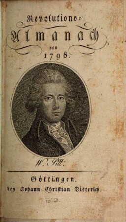 Revolutions-Almanach, 1798