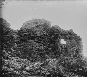 Felsformation : Formation eines Basalt-Felsen