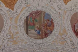 Szenen aus dem Marienleben — Tempelgang Mariens