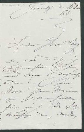 Brief an Martin Levy : 16.12.1888
