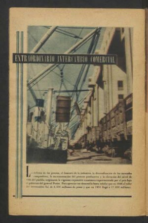 Extraordinario intercambio comercial - [Ilustración]