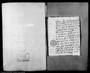 Korrespondenz der Fürstin Dorothea von Anhalt-Dessau mit ihrer Tochter Eleonore Dorothea von Weimar