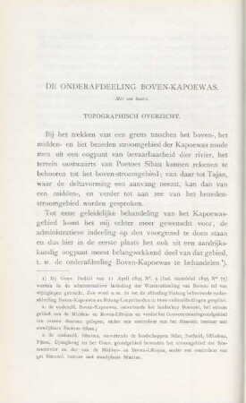 De onderafdeeling Boven-Kapoewas
