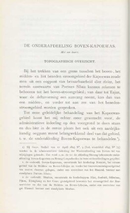 De onderafdeeling Boven-Kapoewas