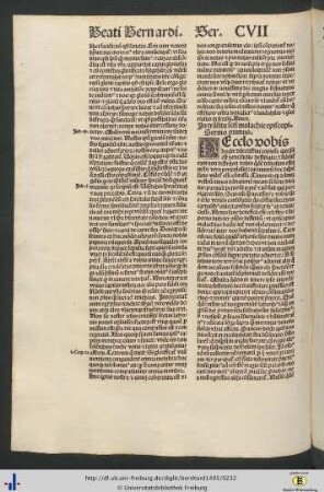 Sermones In transitu sancti malachite episcopi