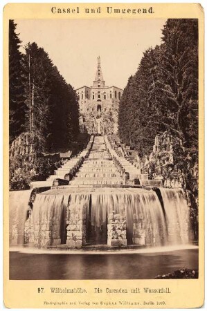 Wilhelmshöhe, Kassel: Herkules mit Kaskaden
